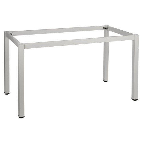 Metalowy, ramowy stelaż stołu/biurka NY-A057 w kolorze białym.