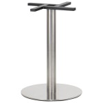 Podstawa stolika SH-3001-6/S, fi 50 cm, stal nierdzewna szczotkowana (stelaż stolika)