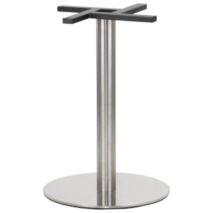 Podstawa stolika SH-3001-6/S, fi 50 cm, stal nierdzewna szczotkowana (stelaż stolika)