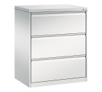 Metalowa szafa kartotekowa na kartoteki A4, 2-rzędowa 3-szufladowa, różne kolory