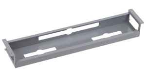 OUTLET - Poziomy kanał kablowy szary P15/A