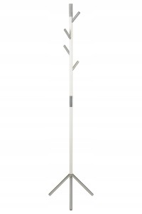 OUTLET - Wieszak metalowy stojący WDR-521 - biały