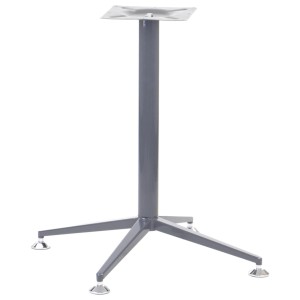 OUTLET - Podstawa metalowa stolika  NY-B003, grafit, 70x70 cm 