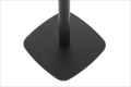 Metalowy element dolny podstawy stołu/stolika SH-3050-3 w kolorze czarnym - widok z góry.