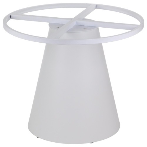 Metalowa podstawa stołu/stolika SH-6671-3 w kolorze białym.
