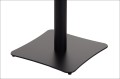 Metalowy element dolny podstawy stołu/stolika SH-3060 w kolorze czarnym.