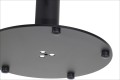Podstawa stołu/stolika SH-5001-4/L/B - okrągły metalowy element dolny z regulowanymi stopkami.