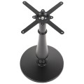 Żeliwna podstawa stołu/stolika SH-5013-9/B w kolorze czarnym.