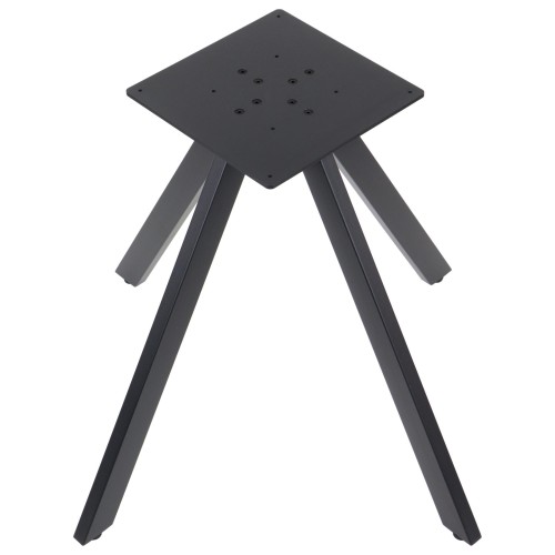 Metalowa podstawa stołu/stolika NY-B007 w kolorze czarnym.