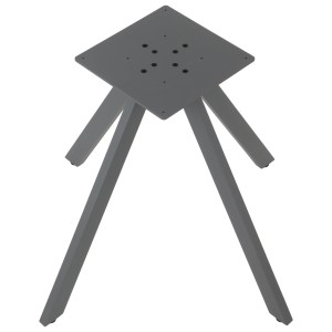 Podstawa stolika NY-B007, fi 100 cm, szary (stelaż stolika)