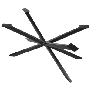 OUTLET - Stelaż stołu typu pająk - NY-HF01 - do domu, czarny, wysokość 72,5 cm