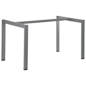 Stelaż ramowy stołu, biurka NY-132A/69 - długość regulowana 119-179 cm, głębokość 69,6 cm, szary