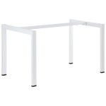 Stelaż ramowy stołu, biurka NY-132A/69 - długość regulowana 119-179 cm, głębokość 69,6 cm, biały