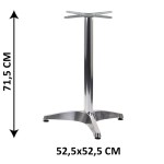 Aluminiowa podstawa stolika SH-7002/A (stelaż stolika)