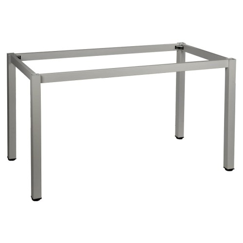 Metalowy, ramowy stelaż stołu/biurka NY-A057 w kolorze szarym.