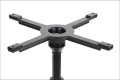 Żeliwny element górny podstawy stołu/stolika SH-5051 w kolorze czarnym.