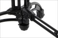 Żeliwny element dolny podstawy stołu/stolika SH-5027 w kolorze czarnym.