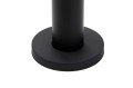 Okrągły metalowy element dolny podstawy SH-3018-2/H w kolorze czarnym.