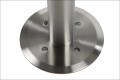 Okrągły element dolny podstawy SH-3017-2/H mocowany 4 śrubami do podłoża.