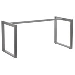 Stelaż ramowy stołu, biurka NY-131A - długość regulowna 120-180 cm, aluminium, noga o głębokości 80 cm