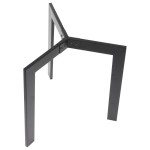 Stelaż stołu, stolika NY-HF04A - do domu, średnica 70 cm, czarny, wysokość 72,5 cm