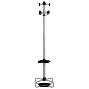 Wieszak metalowy stojący WML-1/GY - szary