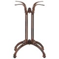 Żeliwna podstawa stołu/stolika SH-1020 w kolorze złoto antyczne.