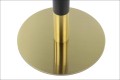 Okrągły element dolny podstawy stołu/stolika SH-3001-6 w kolorze złotym.
