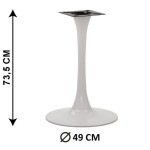 Podstawa stolika SH-9108-1/W, fi 49 cm, (stelaż stolika), kolor biały