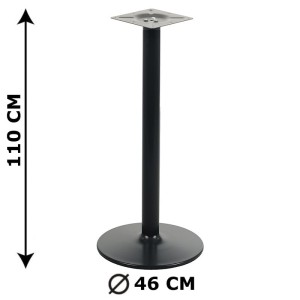Podstawa stolika NY-B006, wysokość 110 cm, czarna