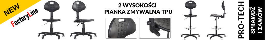 Krzesło produkcyjne PRO-TECH - 10 2026